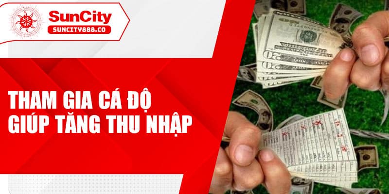 Tham gia cá độ giúp tăng thu nhập